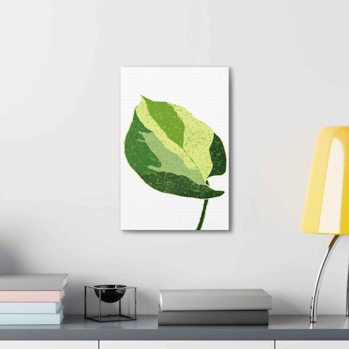 Pothos Canvas Print – Matte Finish Canvas Art Print With Durable Cotton Material