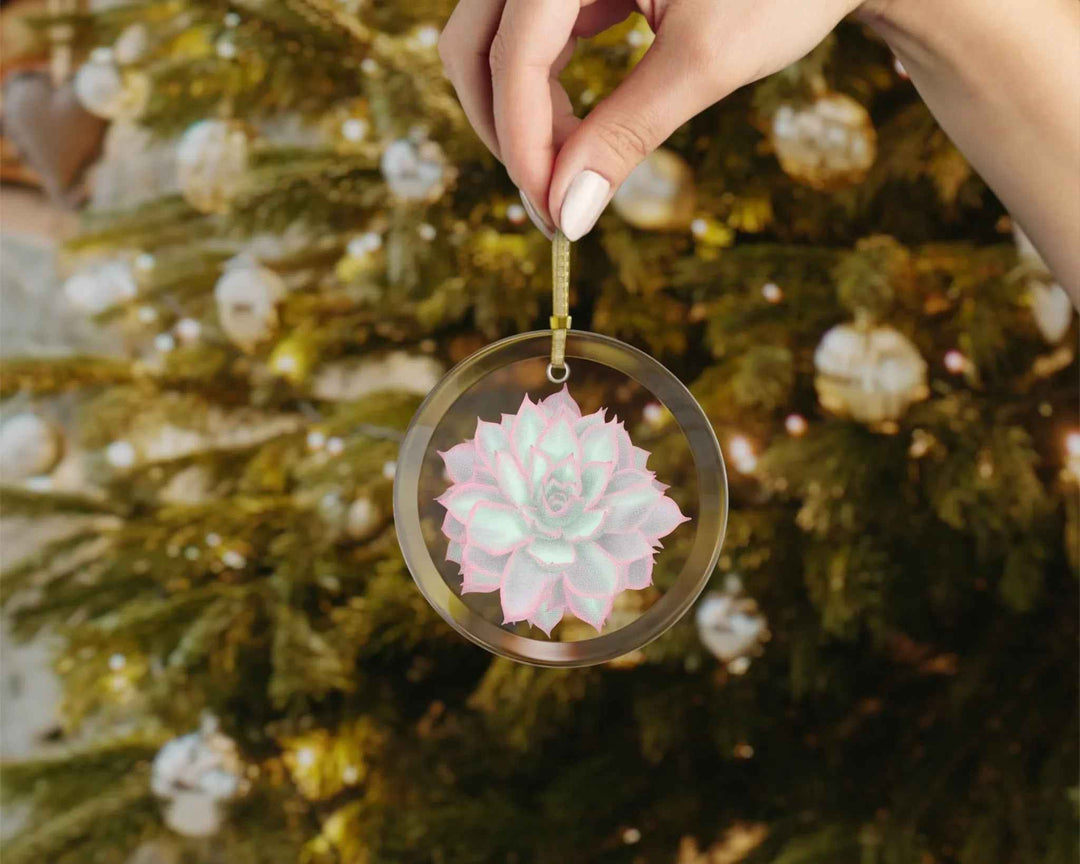 POS Violet Queen Glass Ornamen