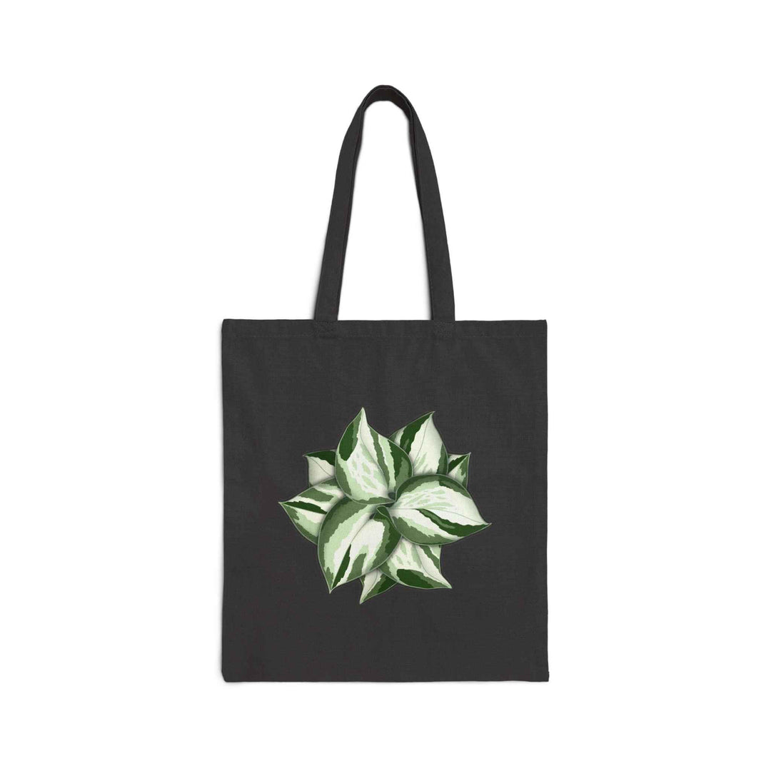 Pothos Tote Bag – Organic Cotton Shopping Tote With Heart Shaped Leaf Design