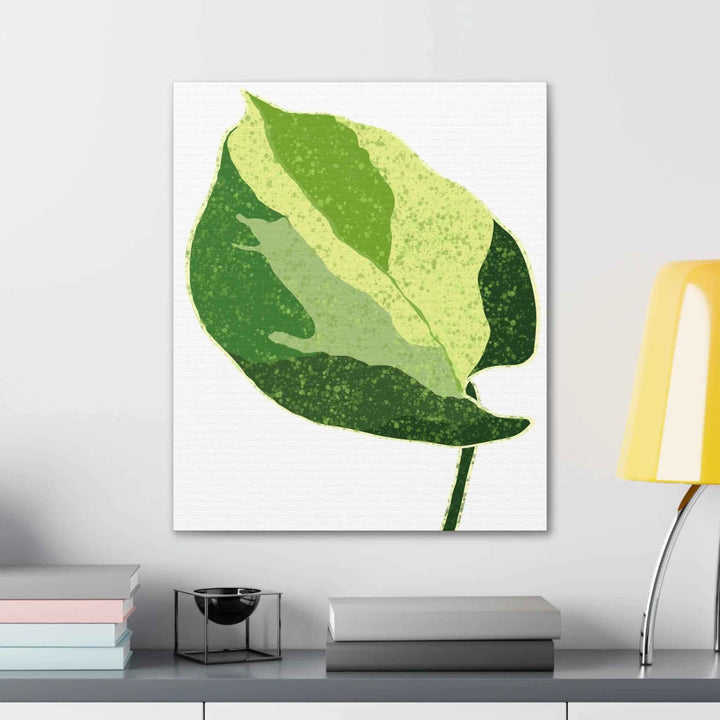 Pothos Canvas Print – Matte Finish Canvas Art Print With Durable Cotton Material