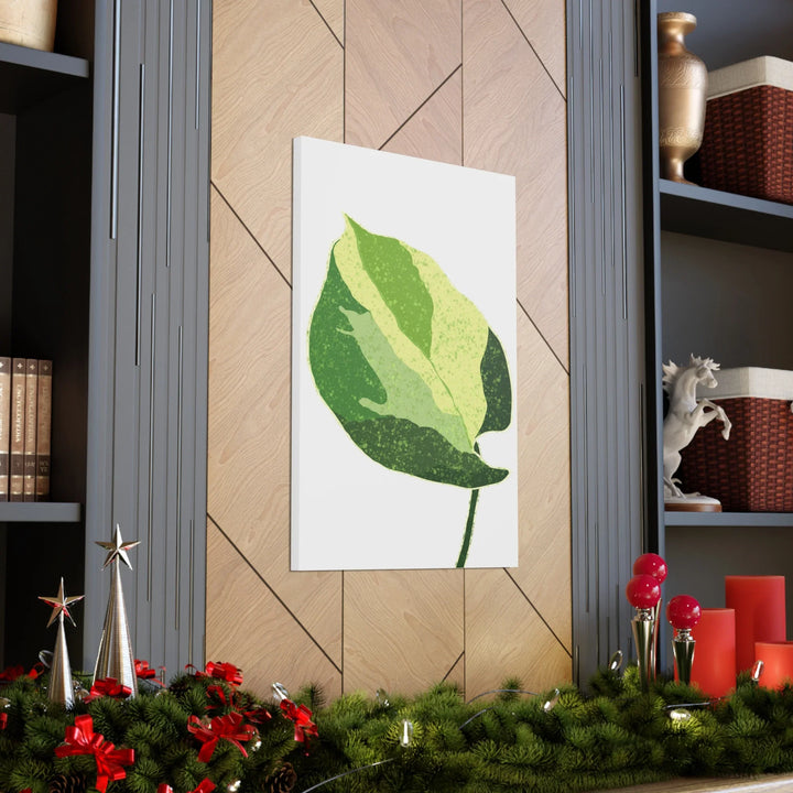 Pothos Canvas Print – Matte Finish Canvas Art Print With Durable Cotton Material - Laura Christine Photography & Design