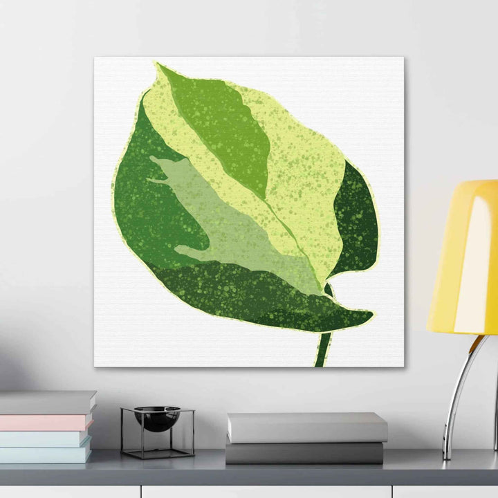 Pothos Canvas Print – Matte Finish Canvas Art Print With Durable Cotton Material