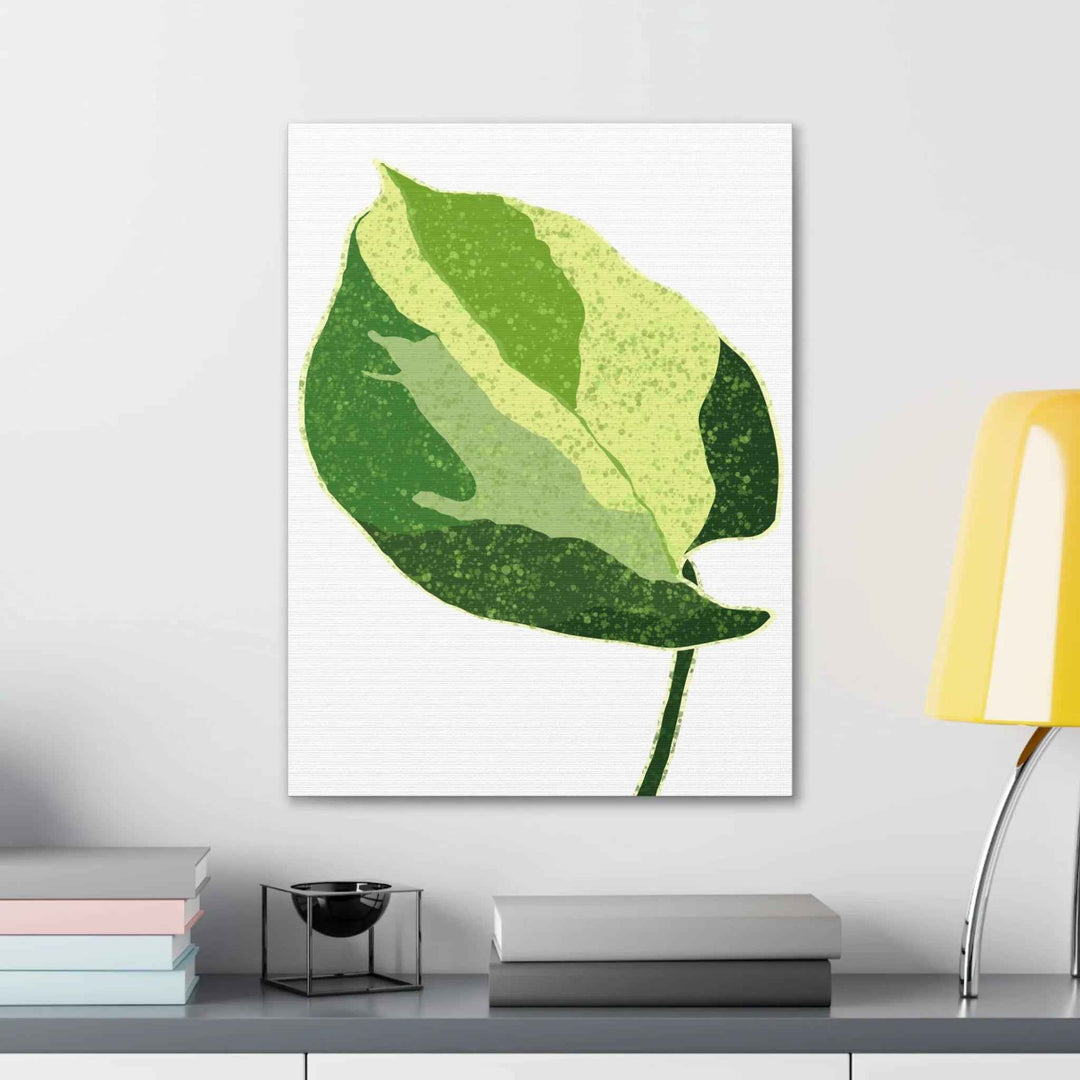 Pothos Canvas Print – Matte Finish Canvas Art Print With Durable Cotton Material