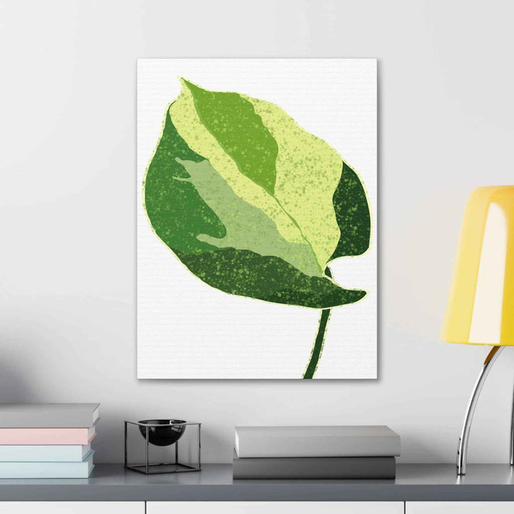 Pothos Canvas Print – Matte Finish Canvas Art Print With Durable Cotton Material