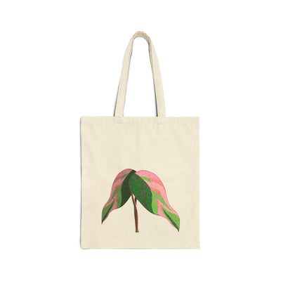 Pink Princess Philodendron Tote Bag