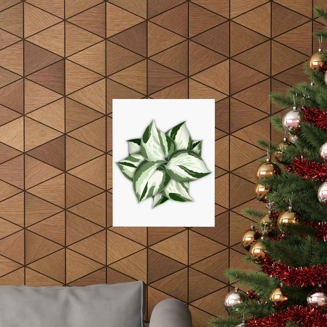 Manjula Pothos Print – Botanical Wall Art | Green Leaf Wall Decor | Unframed