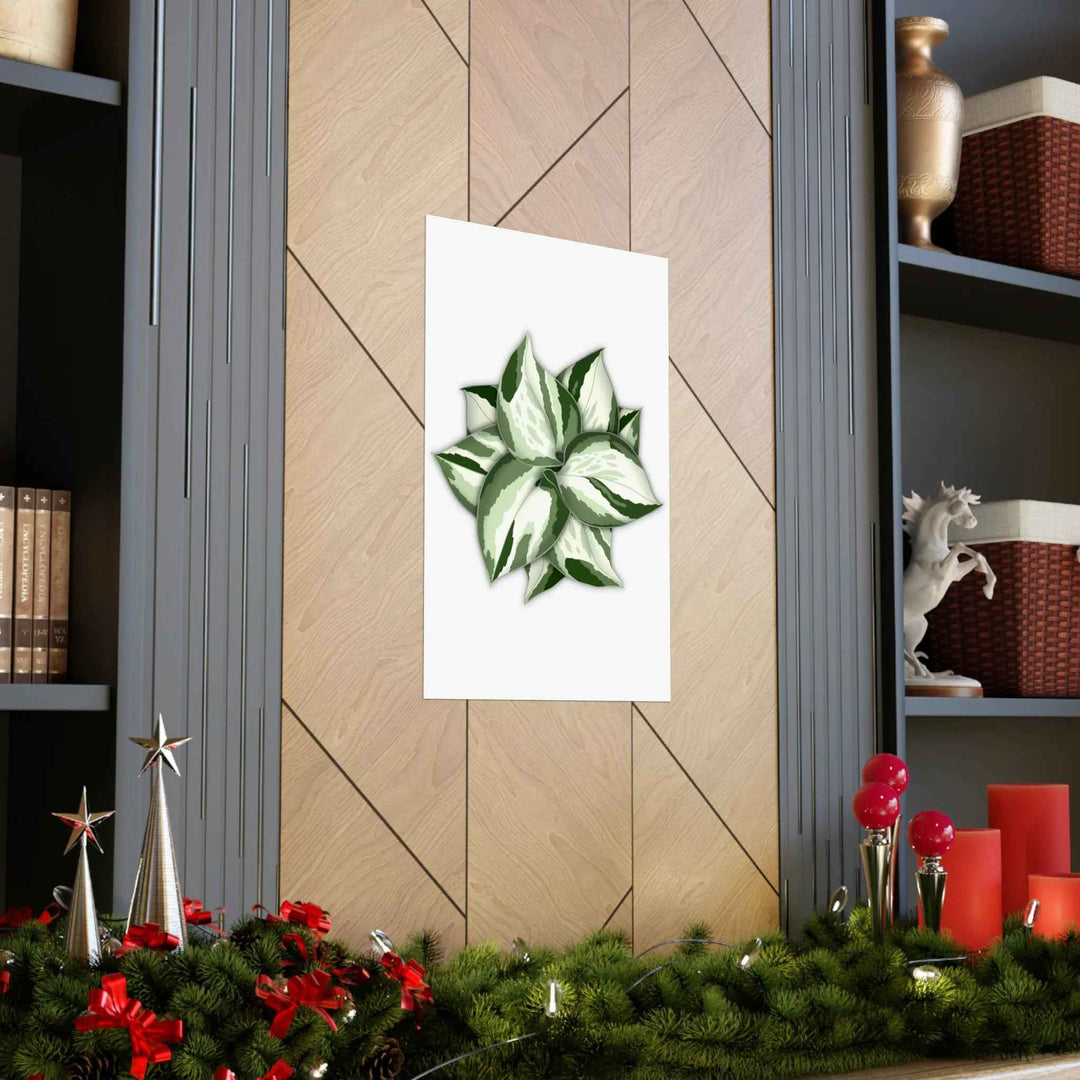 Manjula Pothos Print – Botanical Wall Art | Green Leaf Wall Decor | Unframed