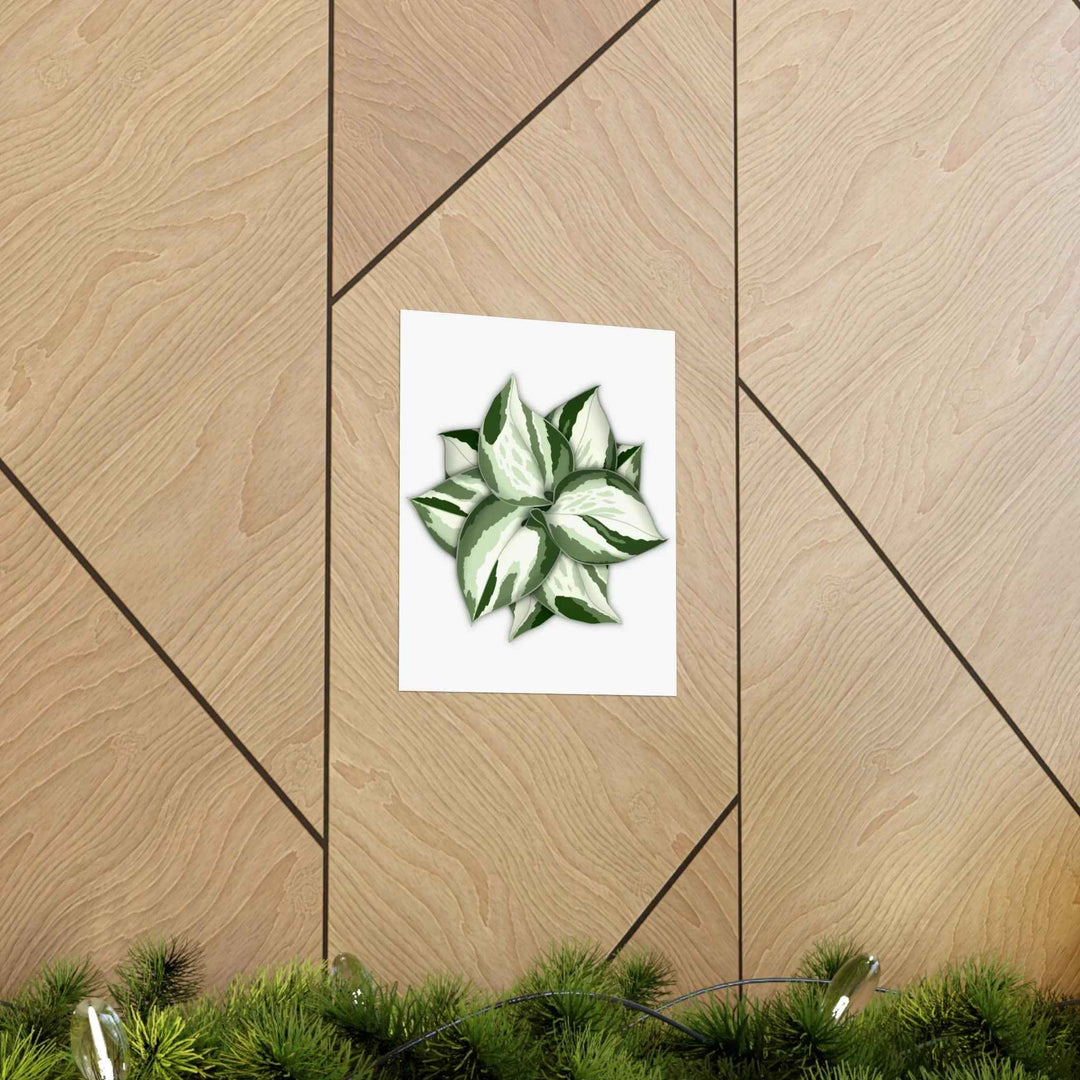 Manjula Pothos Print – Botanical Wall Art | Green Leaf Wall Decor | Unframed