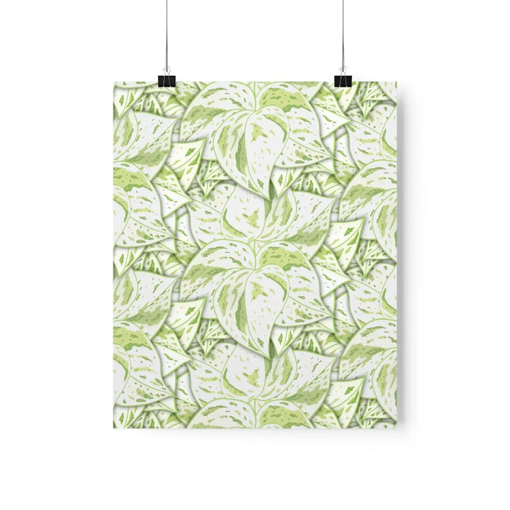 Snow Queen Pothos Print, Poster, Laura Christine Photography & Design, Back to School, Home & Living, Indoor, Matte, Paper, Posters, Valentine's Day promotion, Laura Christine Photography & Design, laurachristinedesign.com