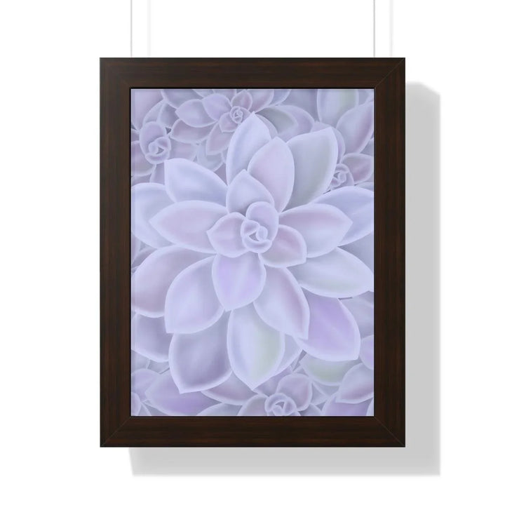Graptopetalum 'Murasaki' Succulent Framed Print, Poster, Laura Christine Photography & Design, Framed, Home & Living, Indoor, Paper, Posters, Laura Christine Photography & Design, laurachristinedesign.com