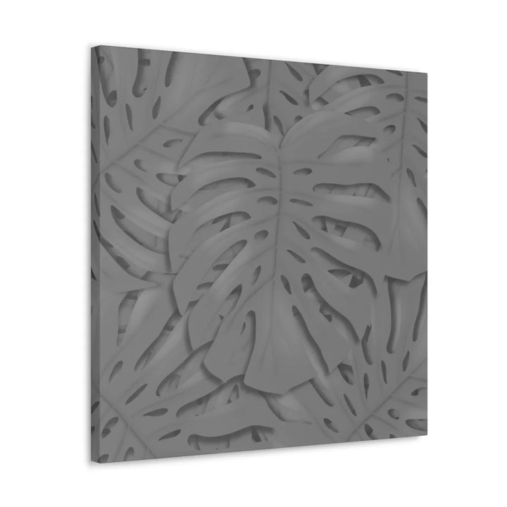 Monstera Canvas Art - Durable Matte Finish Canvas Art Print | Tropical Leaf Wall Decor