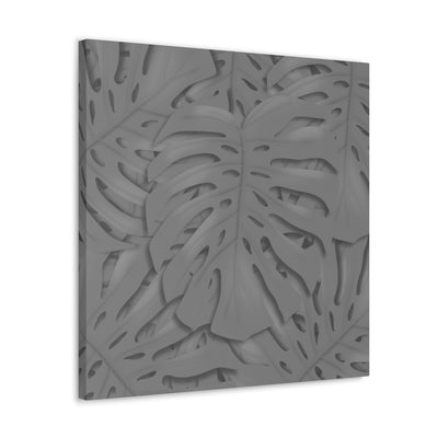 Smokey Monstera Canvas