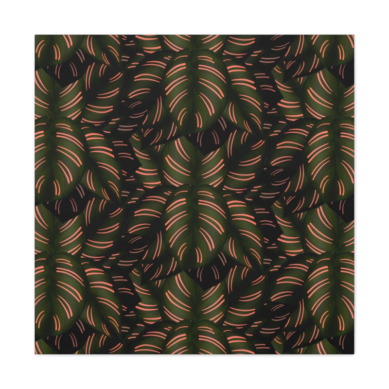 Calathea Pinstripe Canvas, Canvas, Laura Christine Photography & Design, Art & Wall Decor, Canvas, Hanging Hardware, Home & Living, Indoor, Laura Christine Photography & Design, laurachristinedesign.com