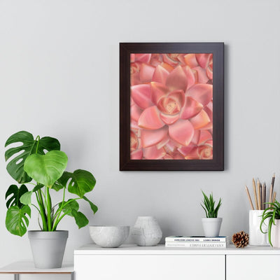 Graptosedum 'California Sunset' Succulent Framed Print, Poster, Laura Christine Photography & Design, Framed, Home & Living, Indoor, Paper, Posters, Laura Christine Photography & Design, laurachristinedesign.com