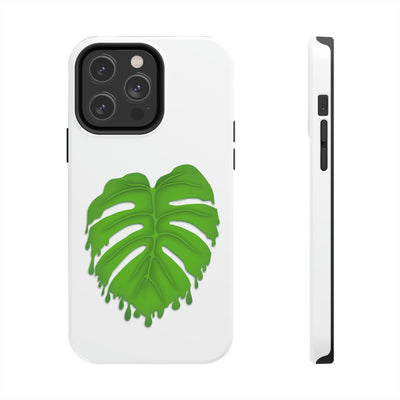 Melting Monstera Phone Case, Phone Case, Printify, Accessories, Glossy, iPhone Cases, Matte, Phone accessory, Phone Cases, Samsung Cases, Laura Christine Photography & Design, laurachristinedesign.com