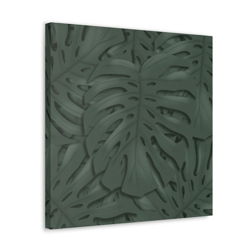 Deep Green Monstera Canvas, Canvas, Laura Christine Photography & Design, Art & Wall Decor, Canvas, Hanging Hardware, Home & Living, Indoor, Laura Christine Photography & Design, laurachristinedesign.com