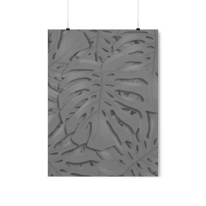 Smokey Monstera Print, Poster, Laura Christine Photography & Design, Back to School, Home & Living, Indoor, Matte, Paper, Posters, Valentine's Day promotion, Laura Christine Photography & Design, laurachristinedesign.com