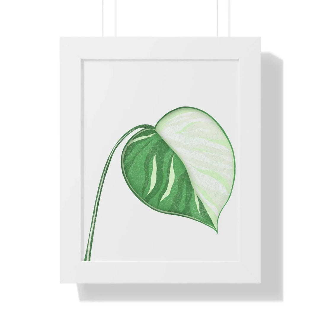 Monstera Albo Framed Print, Poster, Laura Christine Photography & Design, Framed, Home & Living, Indoor, Paper, Posters, Laura Christine Photography & Design, laurachristinedesign.com