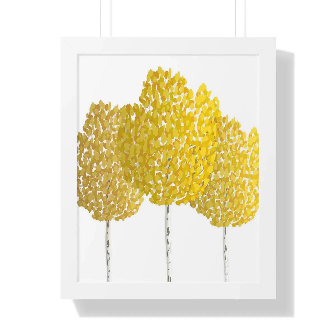 Fall Aspen Framed Print, Poster, Laura Christine Photography & Design, Framed, Home & Living, Indoor, Paper, Posters, Laura Christine Photography & Design, laurachristinedesign.com