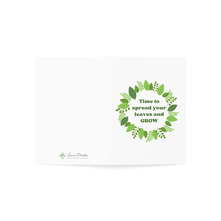 Graduation Card - Unique 5x7 Greeting Card With Matte Finish & White Envelope