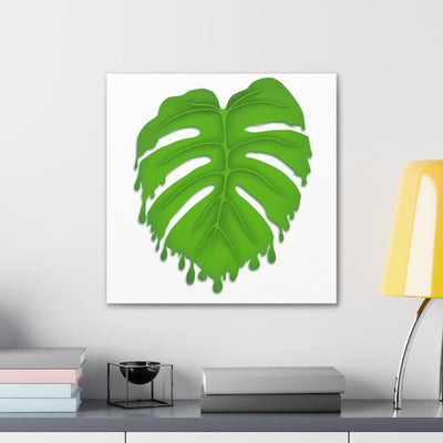 Melting Monstera Canvas, Canvas, Laura Christine Photography & Design, Art & Wall Decor, Canvas, Hanging Hardware, Home & Living, Indoor, Laura Christine Photography & Design, 