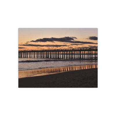 Sunset Pier - Santa Cruz, CA - Photo Poster, Poster, Laura Christine Photography & Design, Art & Wall Decor, Home & Living, Paper, Poster, Posters, Laura Christine Photography & Design, laurachristinedesign.com