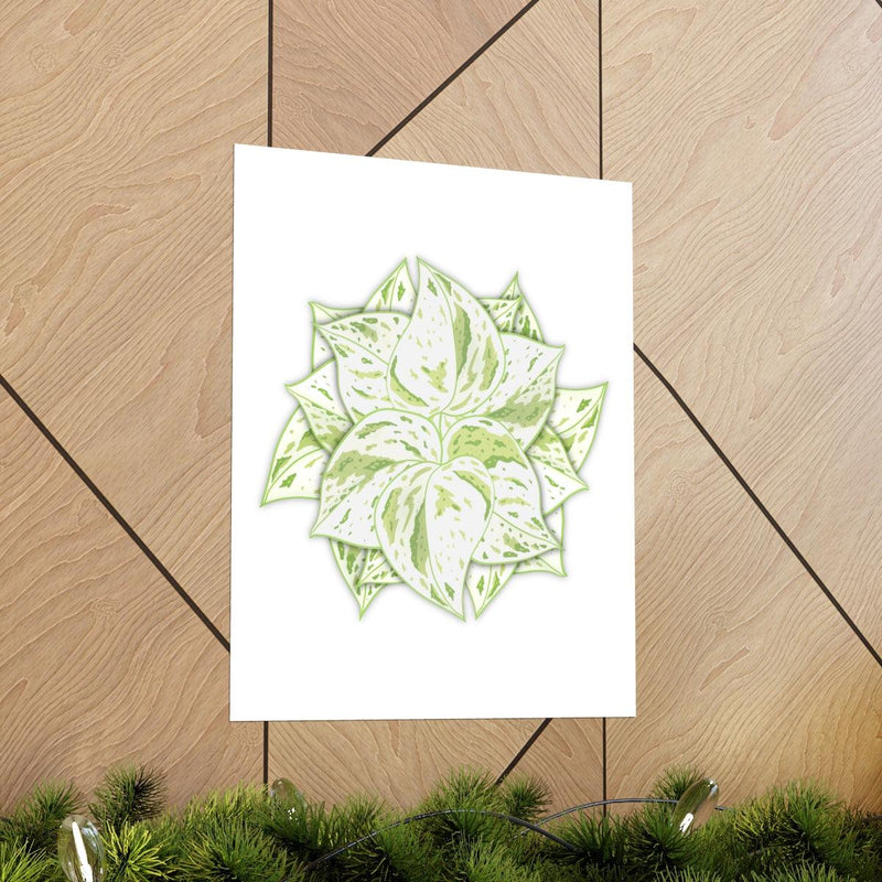 Snow Queen Pothos Print, Poster, Laura Christine Photography & Design, Back to School, Home & Living, Indoor, Matte, Paper, Posters, Valentine&