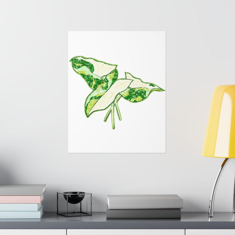 Marble Syngonium Print, Poster, Laura Christine Photography & Design, Back to School, Home & Living, Indoor, Matte, Paper, Posters, Valentine&