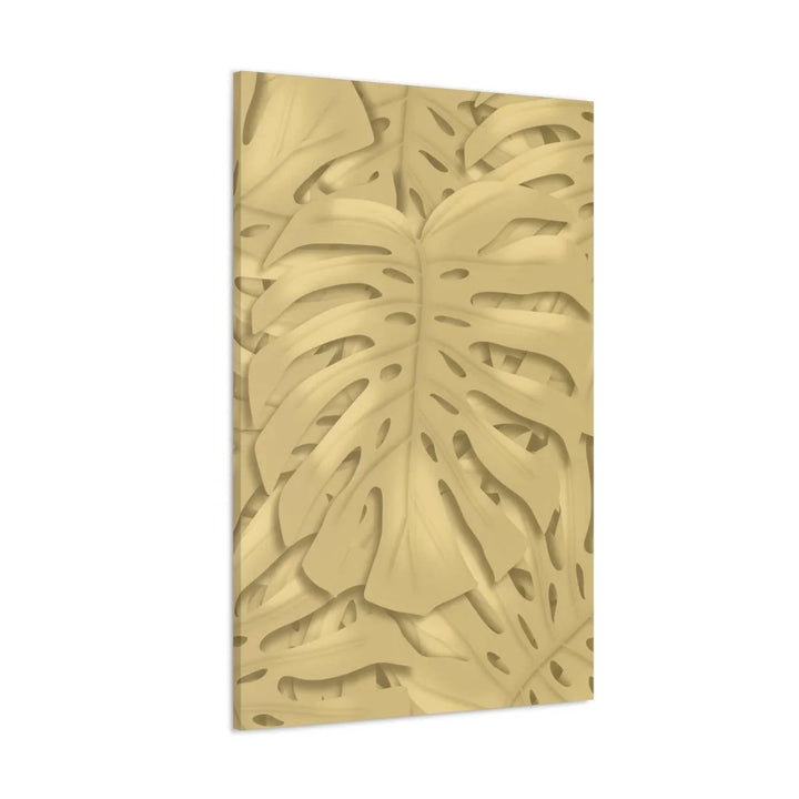 Golden Monstera Canvas, Canvas, Laura Christine Photography & Design, Art & Wall Decor, Canvas, Hanging Hardware, Home & Living, Indoor, Laura Christine Photography & Design, laurachristinedesign.com