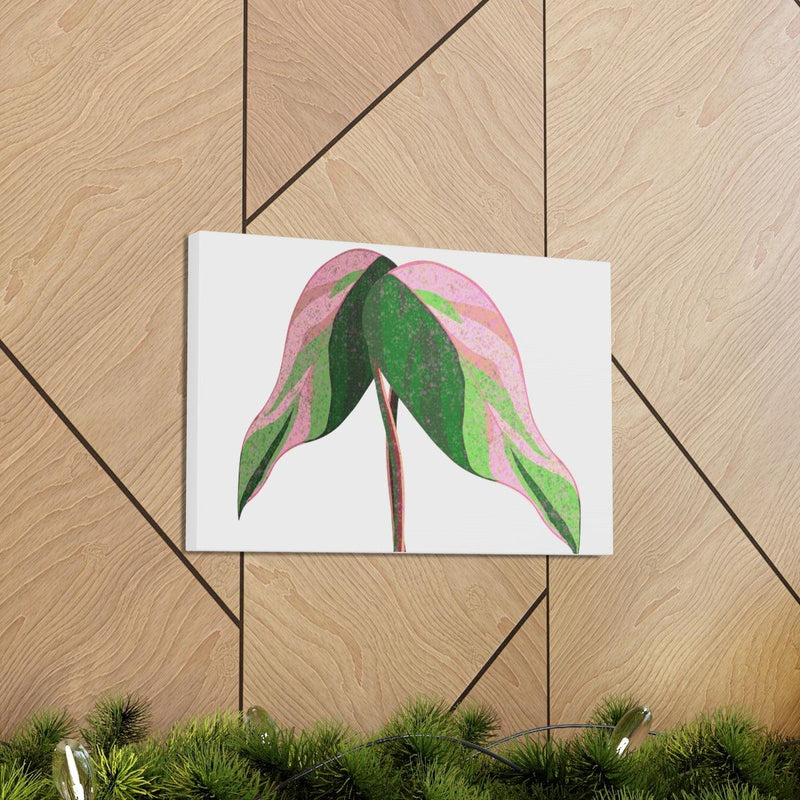 Pink Princess Philodendron Canvas, Canvas, Laura Christine Photography & Design, Art & Wall Decor, Canvas, Hanging Hardware, Home & Living, Indoor, Laura Christine Photography & Design, laurachristinedesign.com