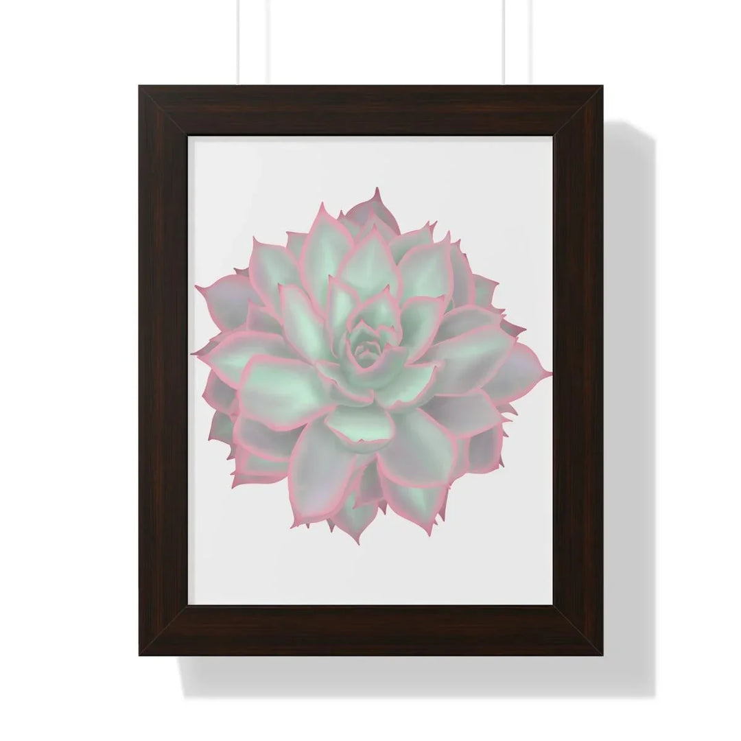 Echeveria Violet Queen Succulent Framed Print, Poster, Laura Christine Photography & Design, Framed, Home & Living, Indoor, Paper, Posters, Laura Christine Photography & Design, laurachristinedesign.com