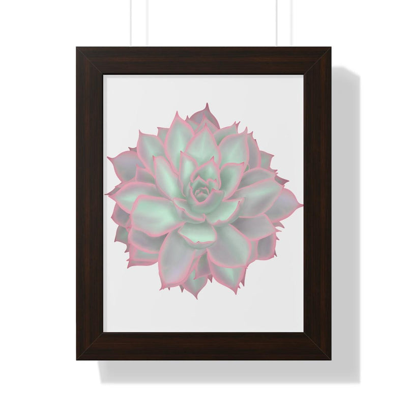 Echeveria Violet Queen Succulent Framed Print, Poster, Laura Christine Photography & Design, Framed, Home & Living, Indoor, Paper, Posters, Laura Christine Photography & Design, laurachristinedesign.com