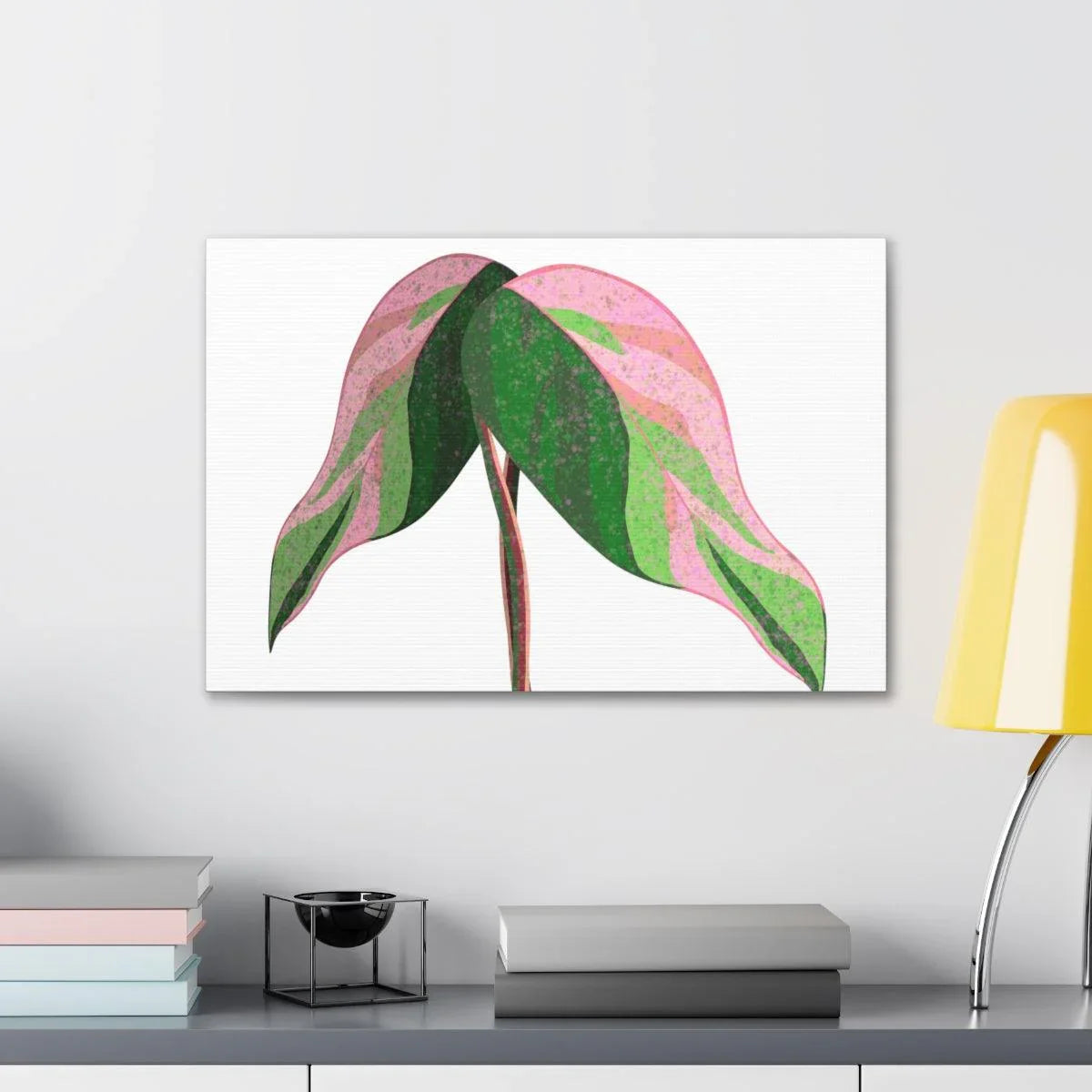 Pink Princess Philodendron Canvas, Canvas, Laura Christine Photography & Design, Art & Wall Decor, Canvas, Hanging Hardware, Home & Living, Indoor, Laura Christine Photography & Design, laurachristinedesign.com