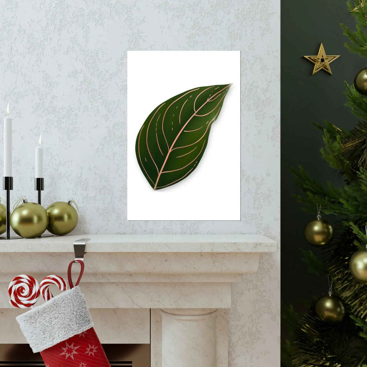 POS Aglaonema Rotundum Print