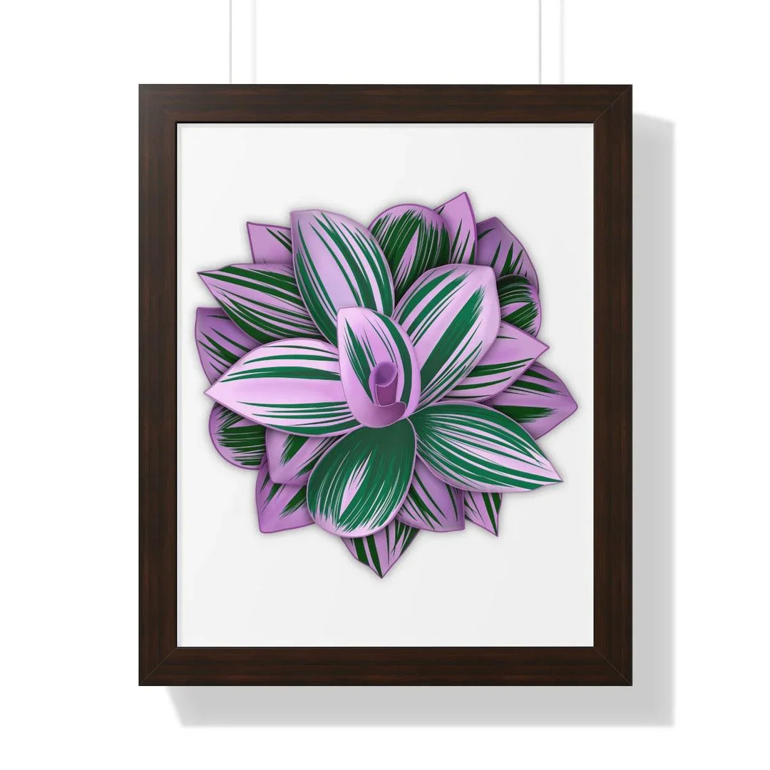 Tradescantia Nanouk Framed Print, Poster, Laura Christine Photography & Design, Framed, Home & Living, Indoor, Paper, Posters, Laura Christine Photography & Design, laurachristinedesign.com