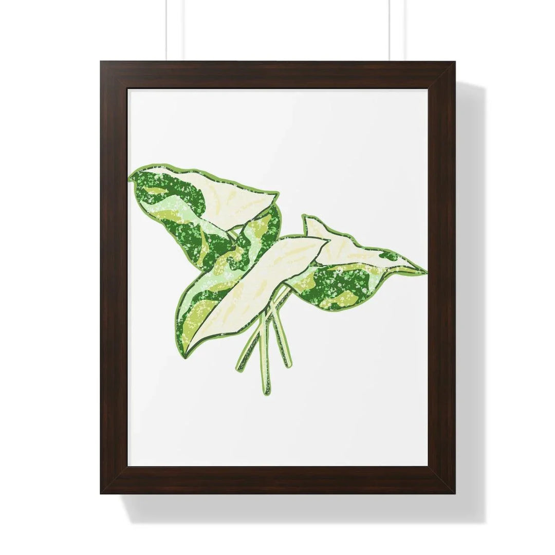 Marble Syngonium Framed Print, Poster, Laura Christine Photography & Design, Framed, Home & Living, Indoor, Paper, Posters, Laura Christine Photography & Design, laurachristinedesign.com