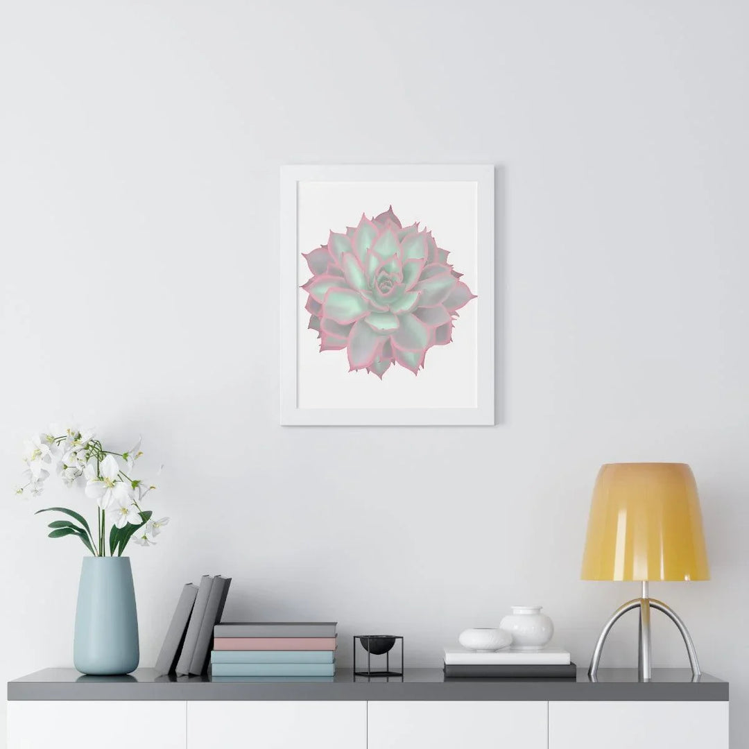 Echeveria Violet Queen Succulent Framed Print, Poster, Laura Christine Photography & Design, Framed, Home & Living, Indoor, Paper, Posters, Laura Christine Photography & Design, laurachristinedesign.com