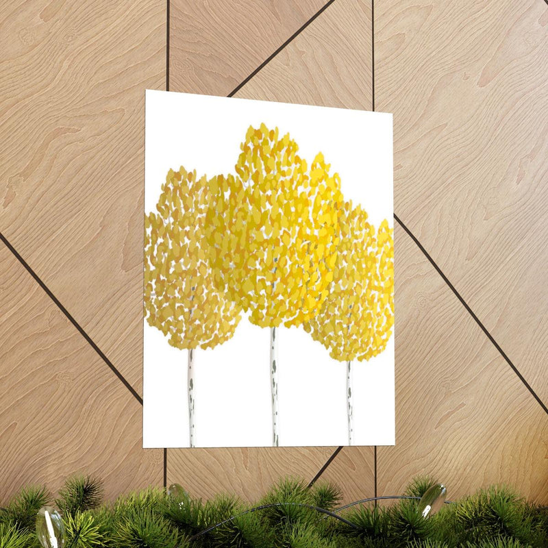 Fall Aspen Print, Poster, Laura Christine Photography & Design, Back to School, Home & Living, Indoor, Matte, Paper, Posters, Valentine&