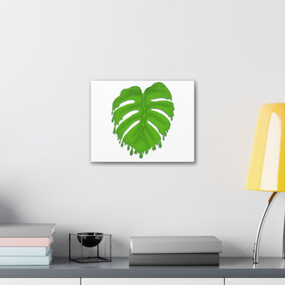 Melting Monstera Canvas