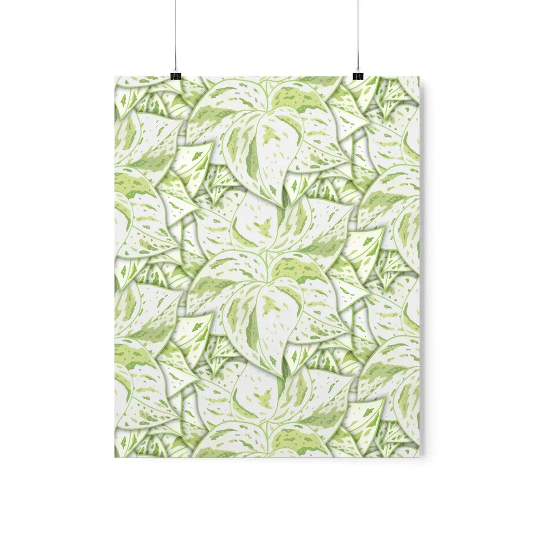 Snow Queen Pothos Print, Poster, Laura Christine Photography & Design, Back to School, Home & Living, Indoor, Matte, Paper, Posters, Valentine's Day promotion, Laura Christine Photography & Design, laurachristinedesign.com