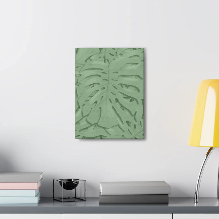 Monstera Canvas Art | Durable Matte Finish Canvas Art Print for Indoor Wall Decor