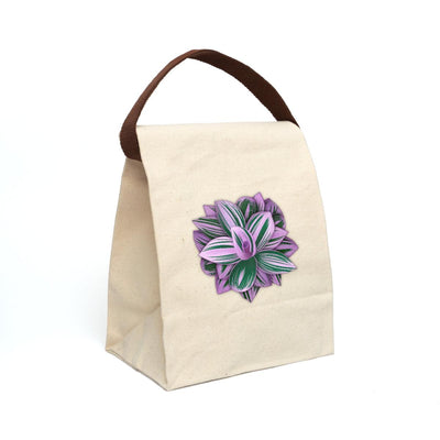 Tradescantia Nanouk Lunch Bag, Bags, Laura Christine Photography & Design, Accessories, Bags, Dining, DTG, Home & Living, Kitchen, Kitchen Accessories, Lunch bag, Reusable, Totes, Laura Christine Photography & Design, laurachristinedesign.com