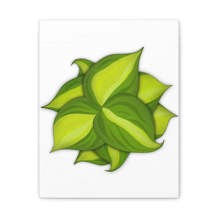 Philodendron Brasil Canvas - Botanical Canvas Art Print With Matte Finish & Durable Hanging - Laura Christine Photography & Design