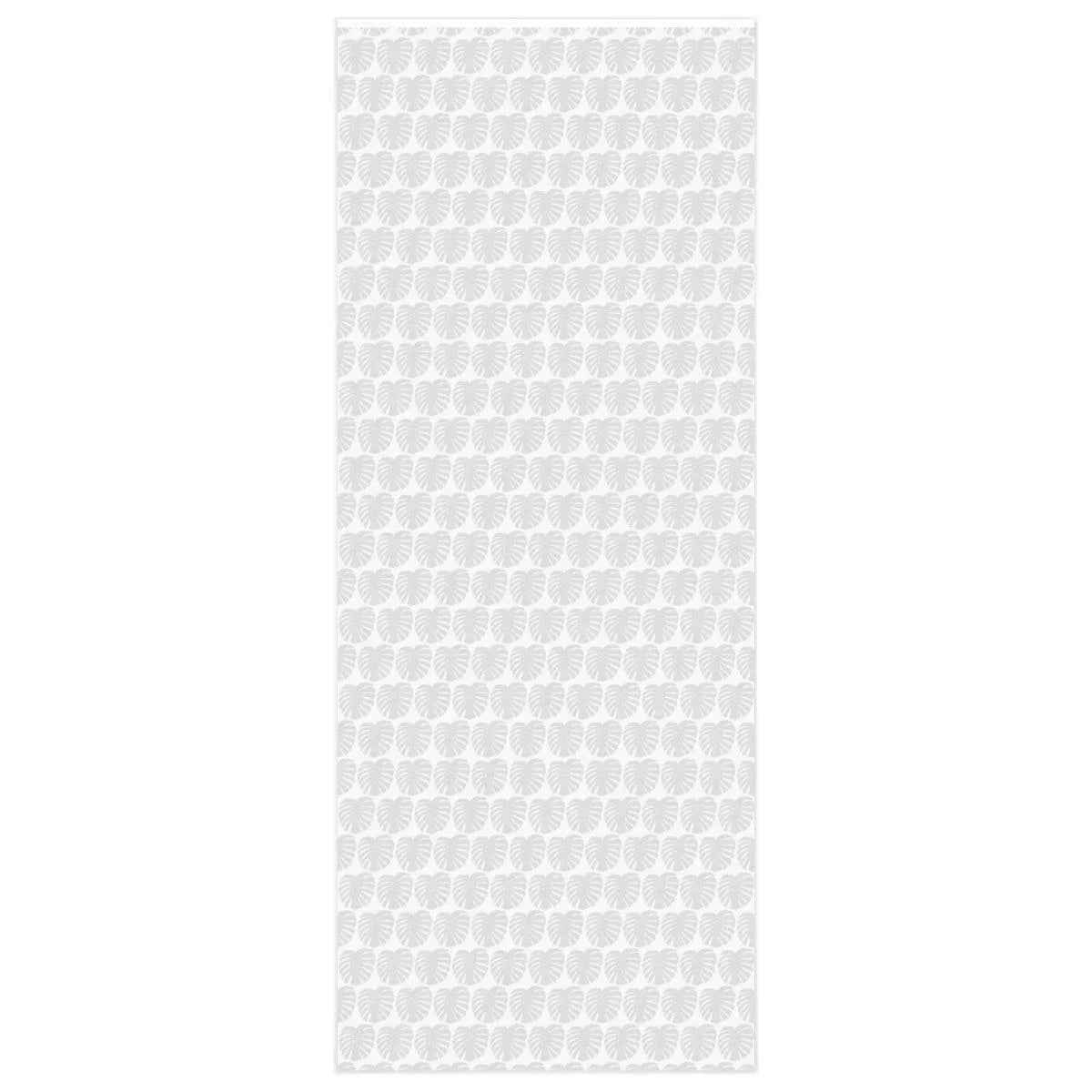 Monstera Wrapping Paper – Gray Monstera Print Botanical Pattern Wrap