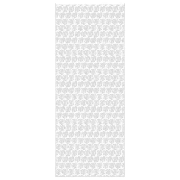 Monstera Wrapping Paper – Gray Monstera Print Botanical Pattern Wrap