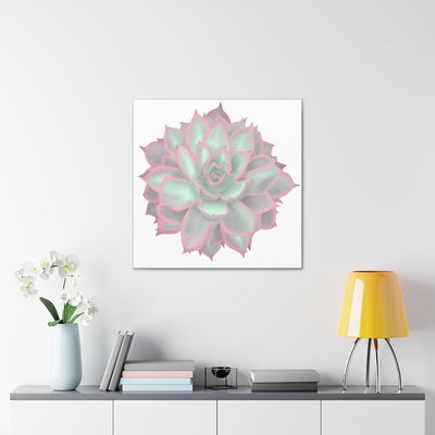 Echeveria Violet Queen Succulent Canvas, Canvas, Laura Christine Photography & Design, Art & Wall Decor, Canvas, Hanging Hardware, Home & Living, Indoor, Laura Christine Photography & Design, laurachristinedesign.com