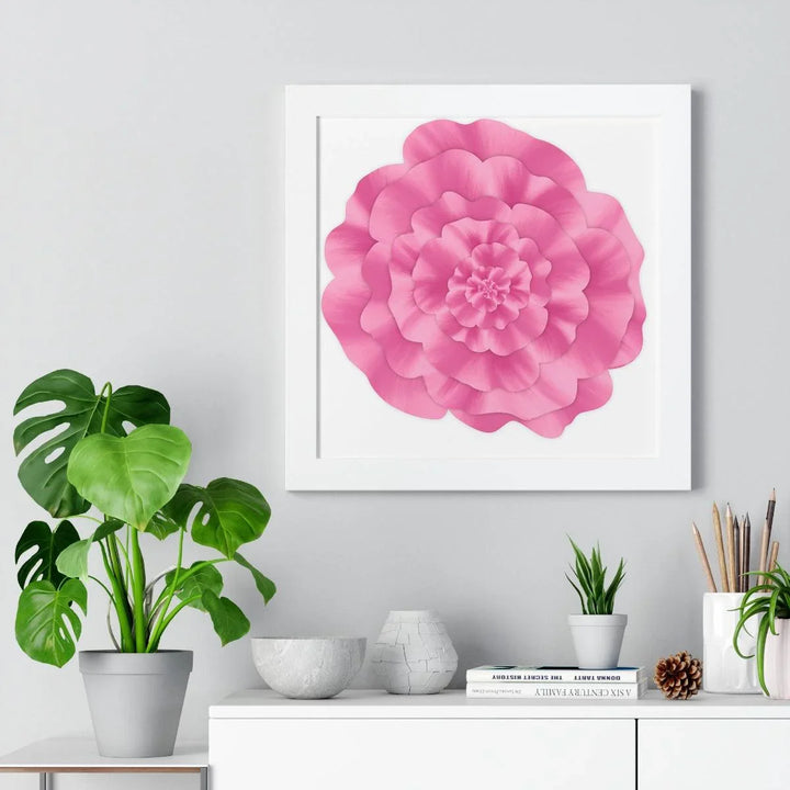 Abstract Peony Flower Framed Print, Poster, Laura Christine Photography & Design, Framed, Home & Living, Indoor, Paper, Posters, Laura Christine Photography & Design, laurachristinedesign.com