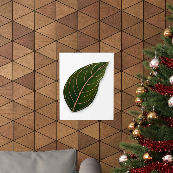 POS Aglaonema Rotundum Print