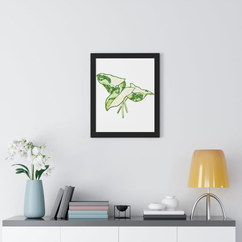 Marble Syngonium Framed Print, Poster, Laura Christine Photography & Design, Framed, Home & Living, Indoor, Paper, Posters, Laura Christine Photography & Design, laurachristinedesign.com