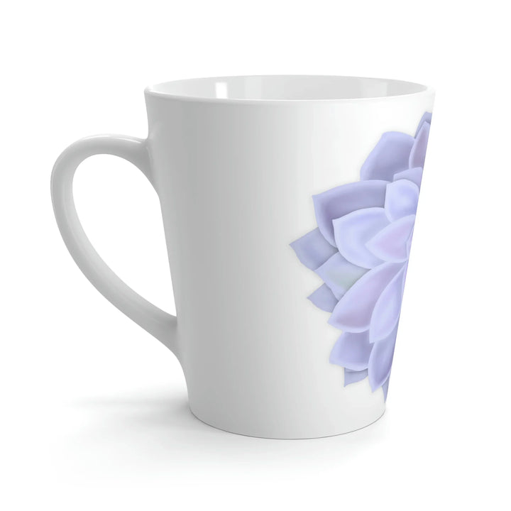 Succulent Mug - Durable Ceramic Coffee Mug With Easy Grip Handle & Pastel Design